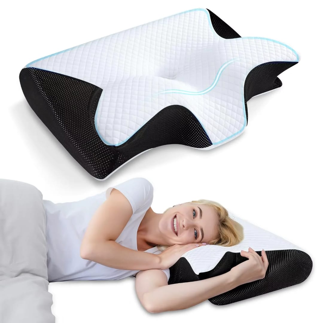 Orthopedic Latex Neck Pillow Slow Reboun